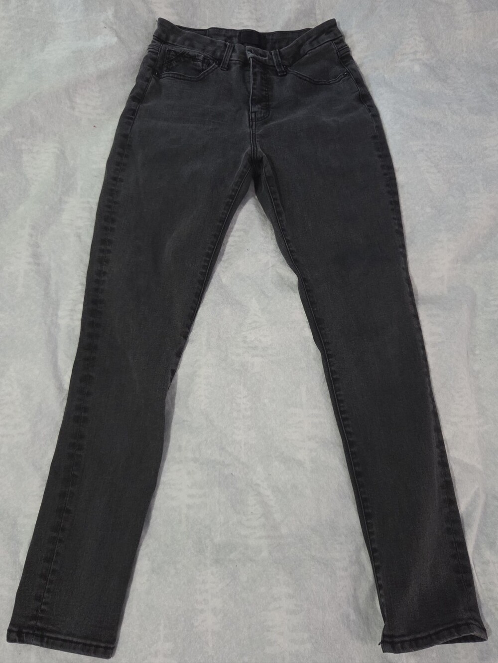 Buckle Black Fit No. 93 Ankle Skinny Black Denim Jeans, Women’s size 28